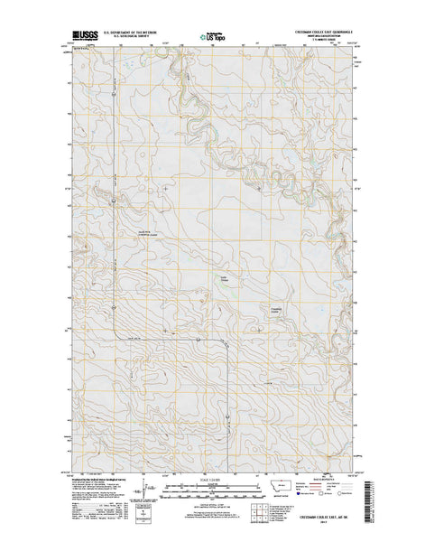Creedman Coulee East, MT-SK