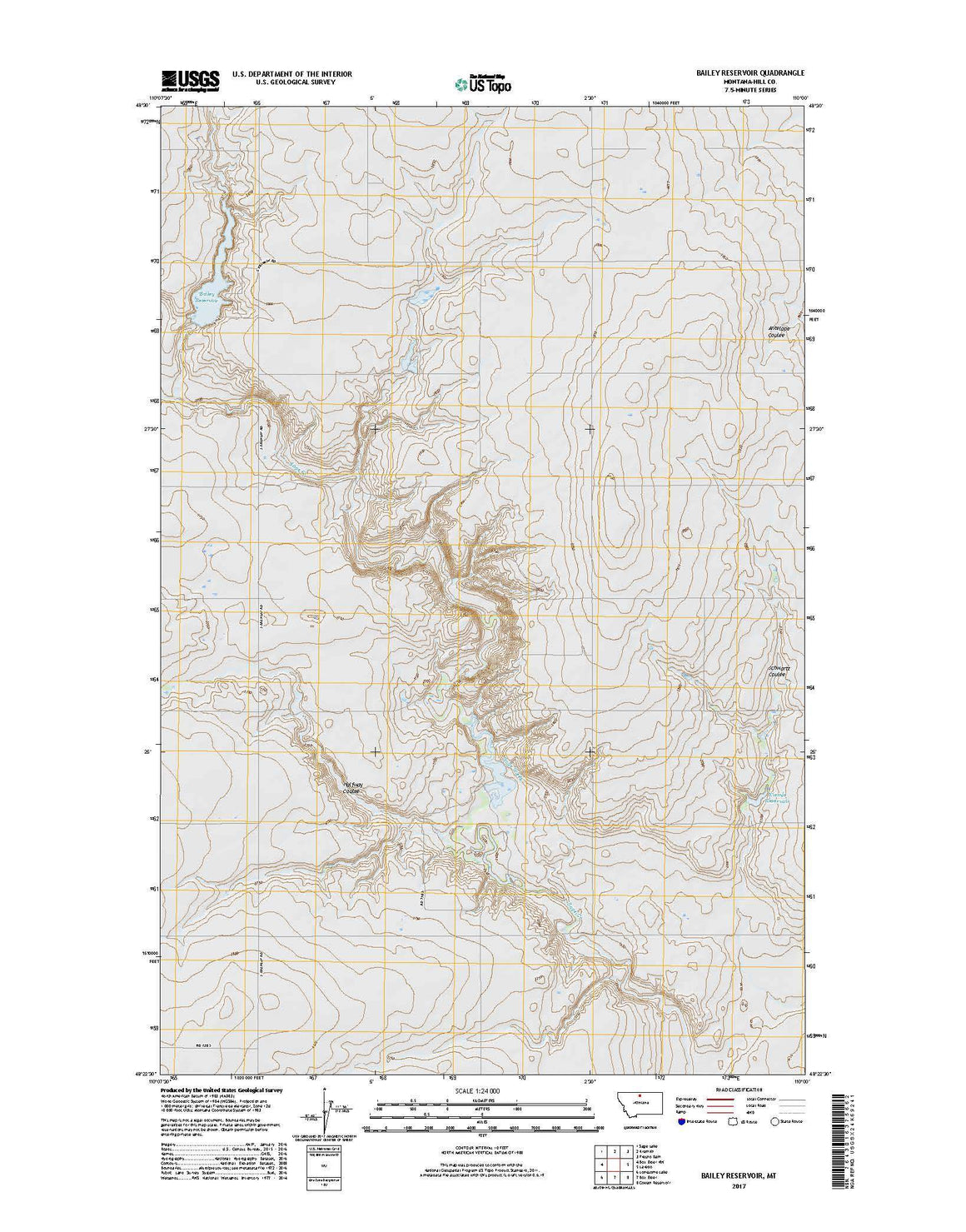 Bailey Reservoir, MT