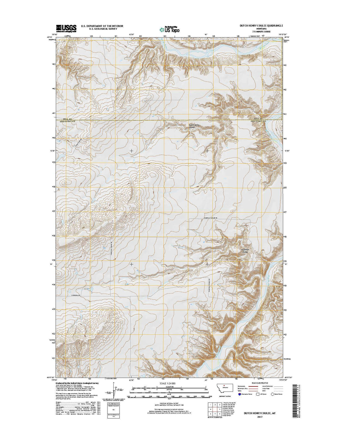 Dutch Henry Coulee, MT