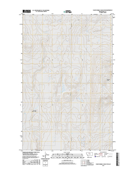 Fourteenmile Coulee NW, MT