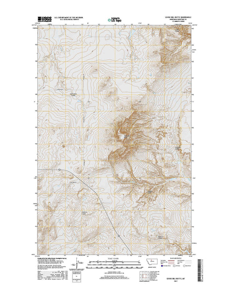 Goose Bill Butte, MT