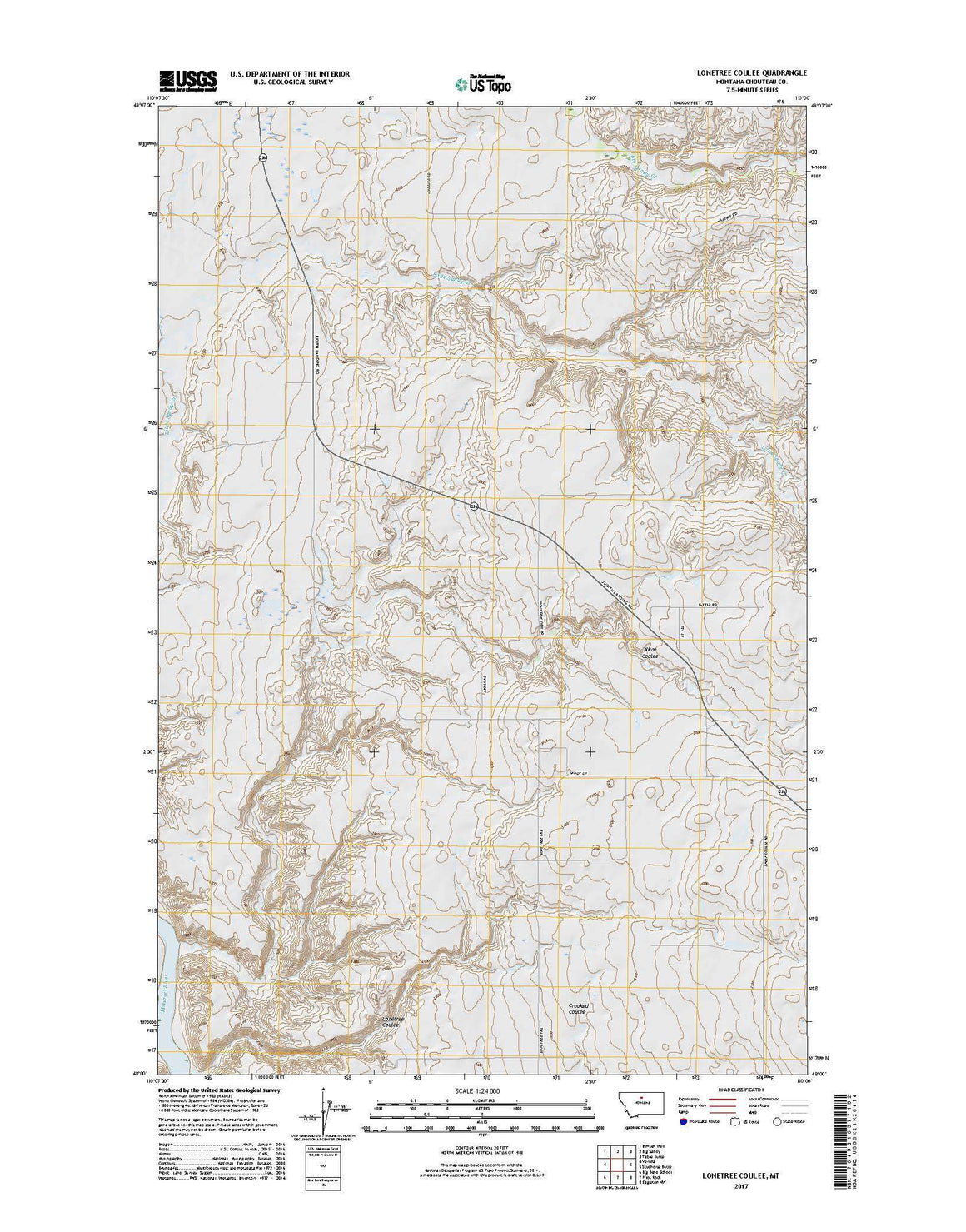Lonetree Coulee, MT