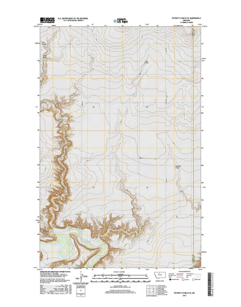 Poverty Coulee SE, MT