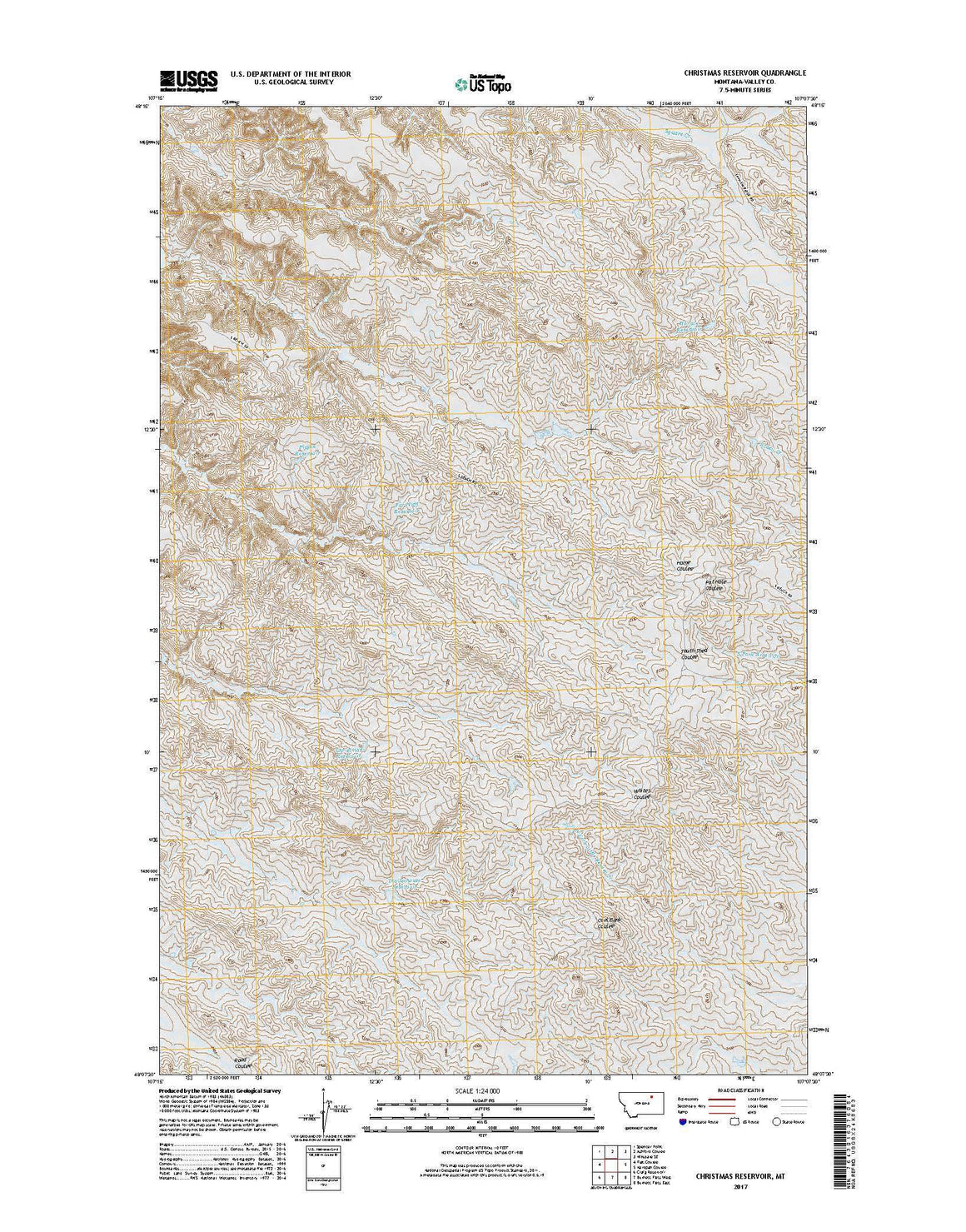 Christmas Reservoir, MT