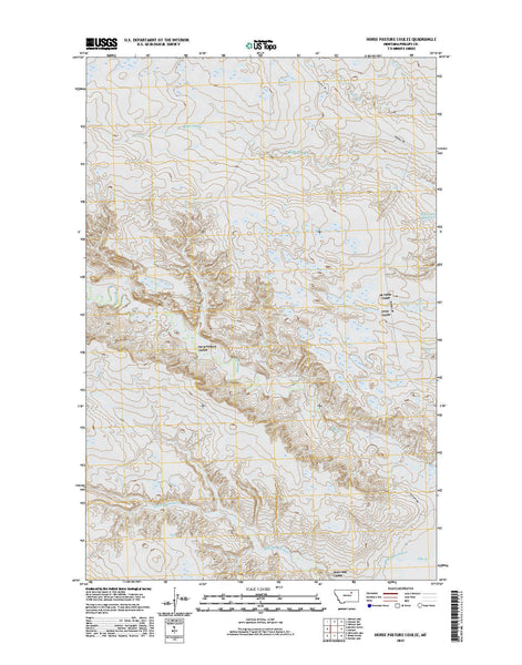 Horse Pasture Coulee, MT