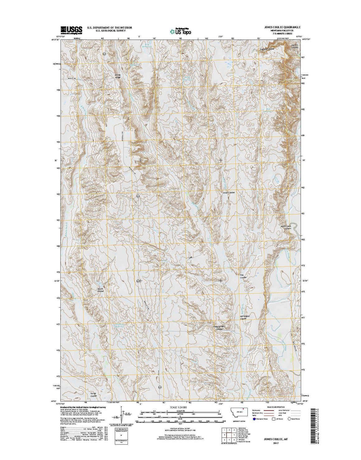 Jones Coulee, MT