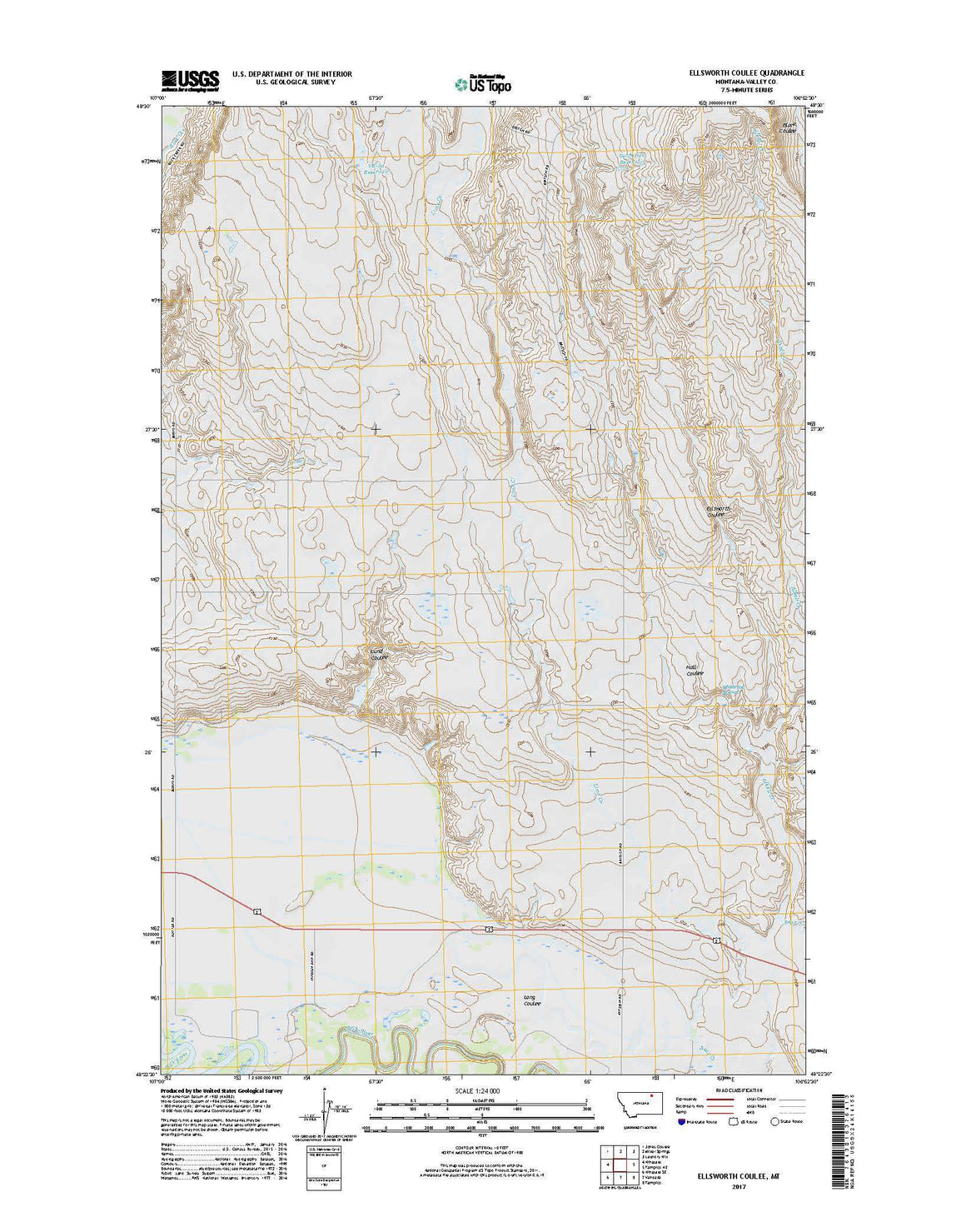 Ellsworth Coulee, MT