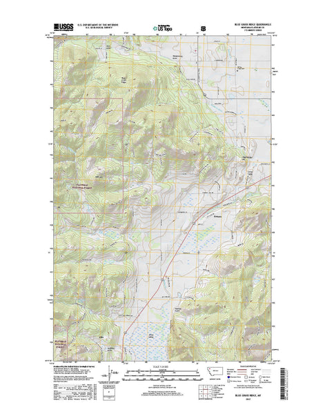 Blue Grass Ridge, MT