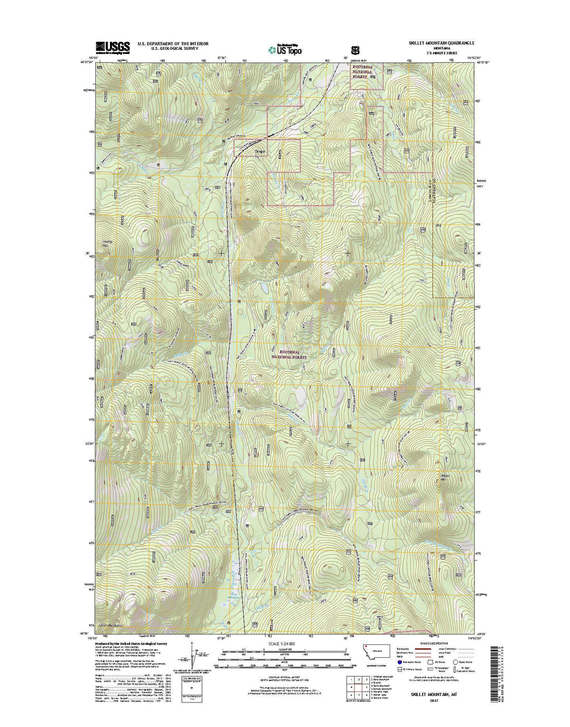 Skillet Mountain, MT