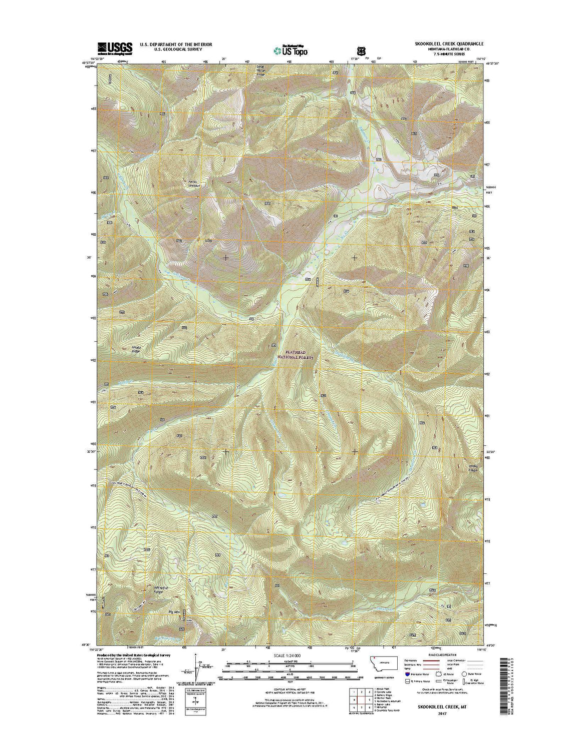 Skookoleel Creek, MT