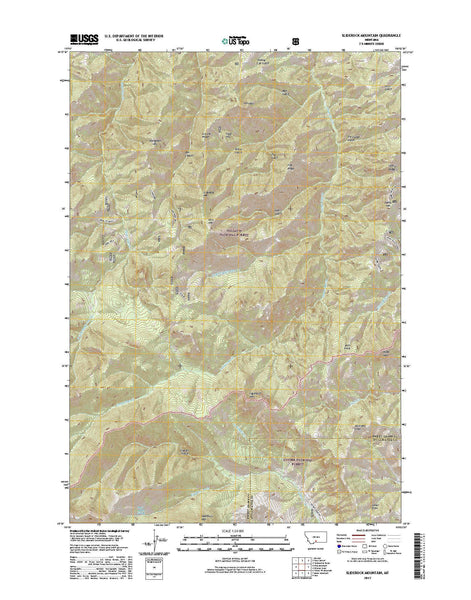 Sliderock Mountain, MT