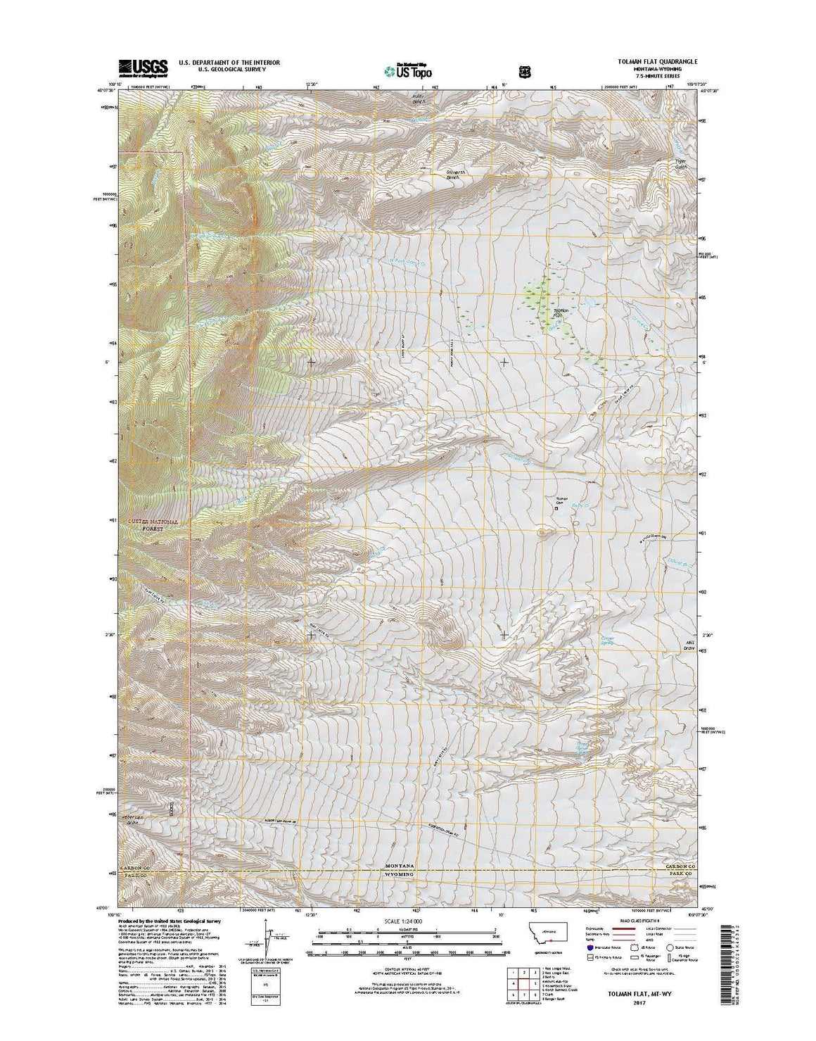 Tolman Flat, MT-WY