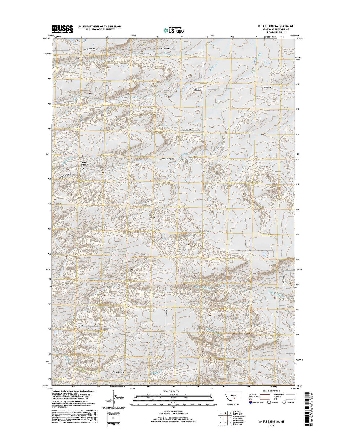 Wheat Basin SW, MT