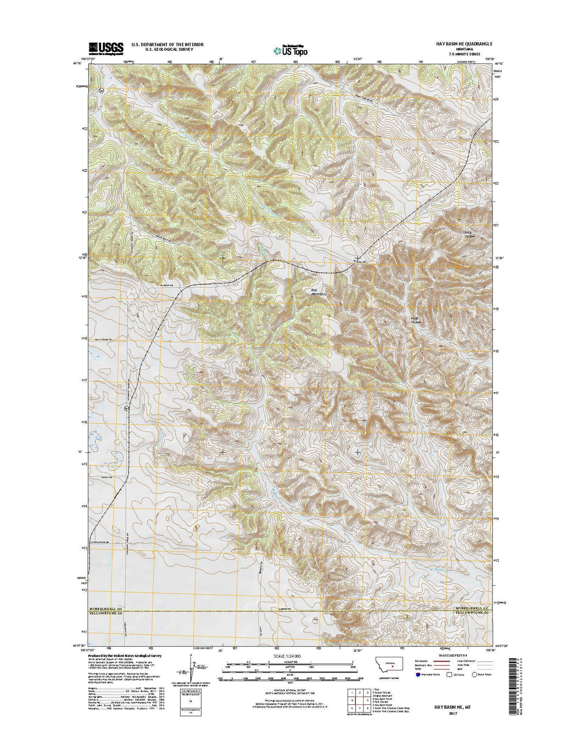 Hay Basin NE, MT