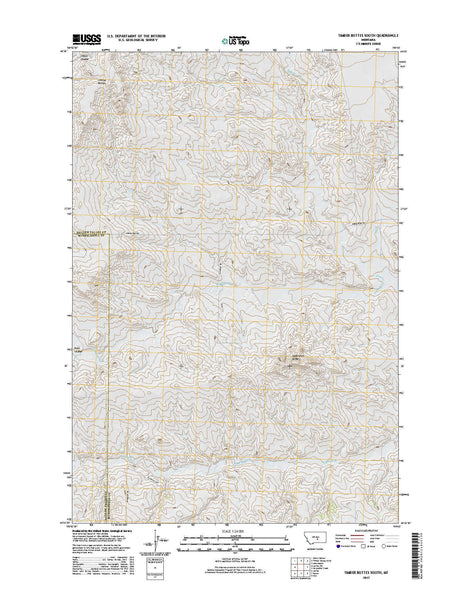 Timber Buttes South, MT