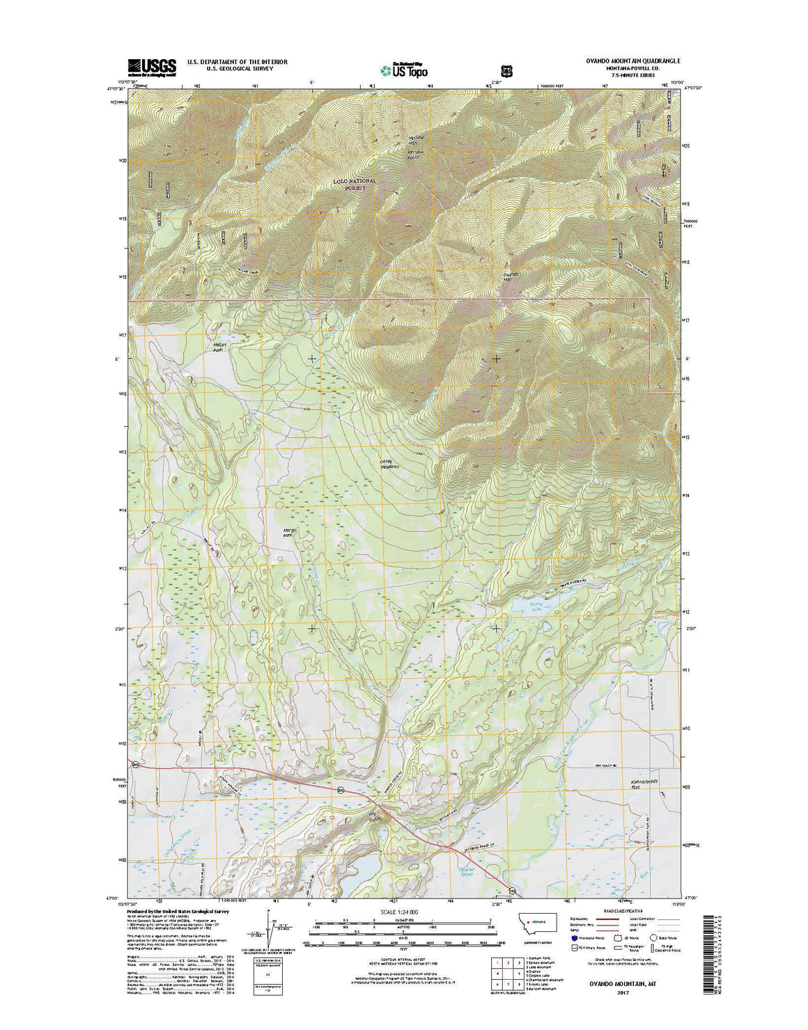 Ovando Mountain, MT