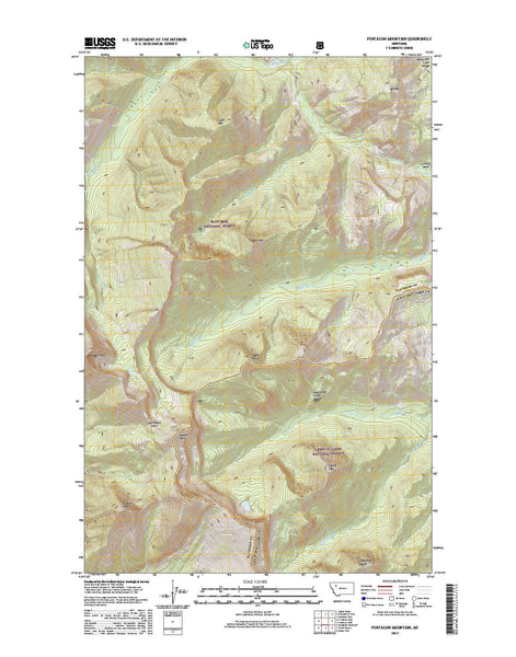 Pentagon Mountain, MT