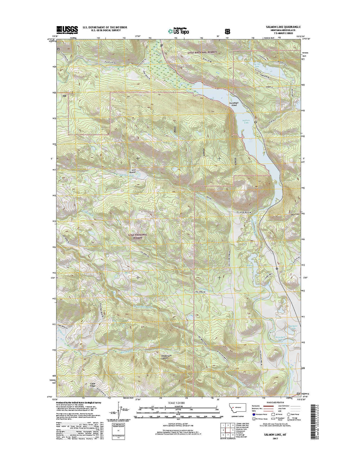 Salmon Lake, MT