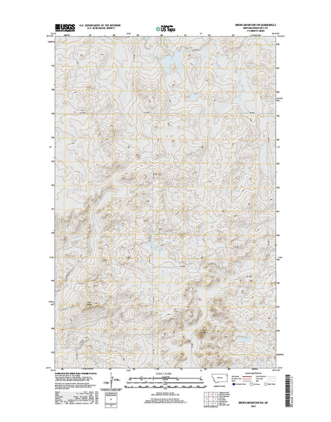 Brush Mountain SW, MT