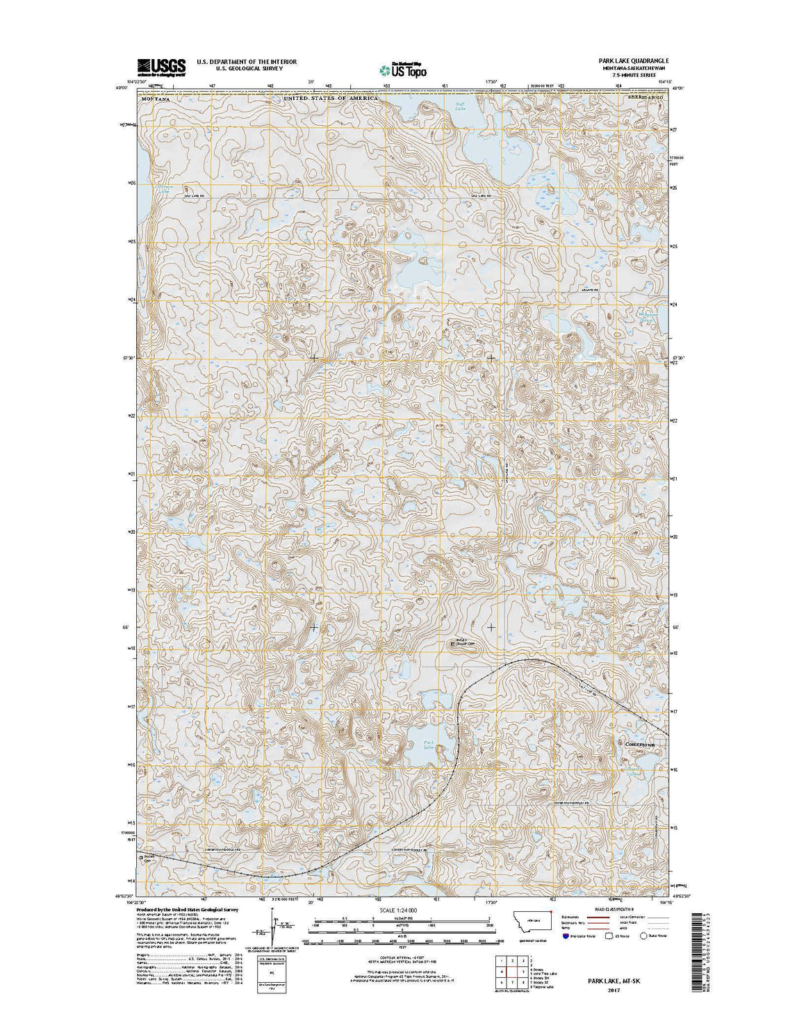 Park Lake, MT-SK