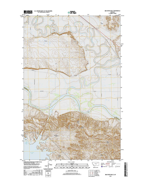 Milk River Hills, MT