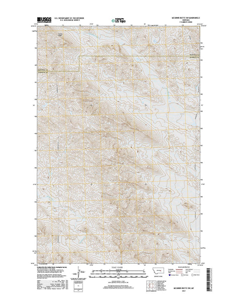 McGinnis Butte SW, MT