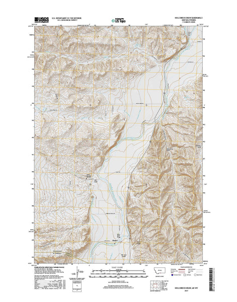 Hollenbeck Draw, MT-WY
