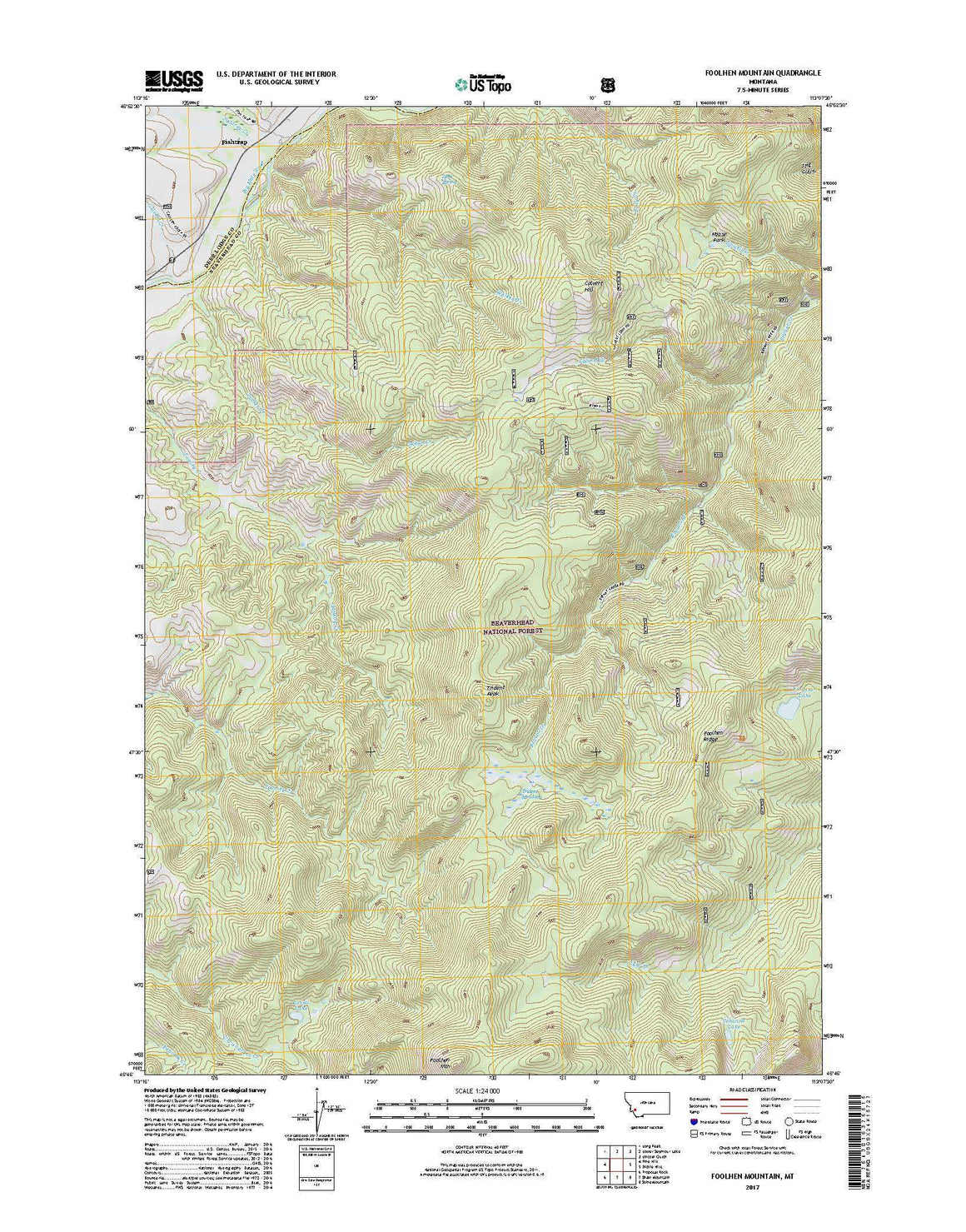 Foolhen Mountain, MT