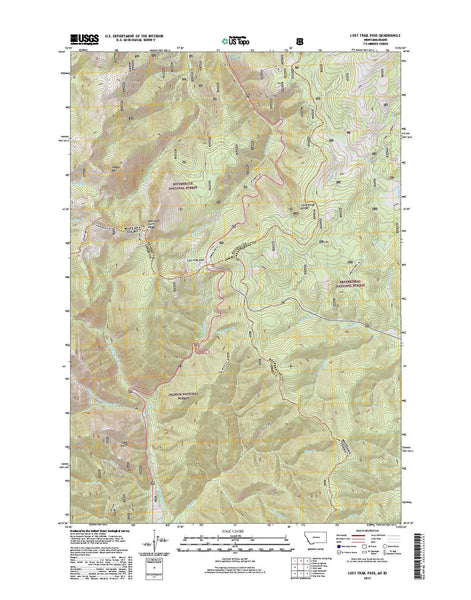 Lost Trail Pass, MT-ID