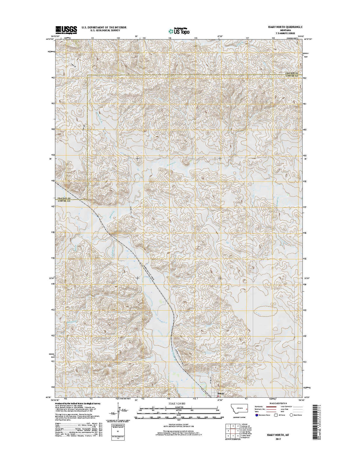 Ismay North, MT