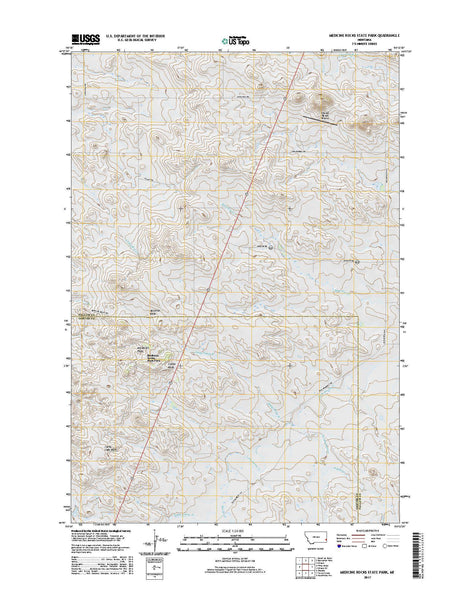 Medicine Rocks State Park, MT