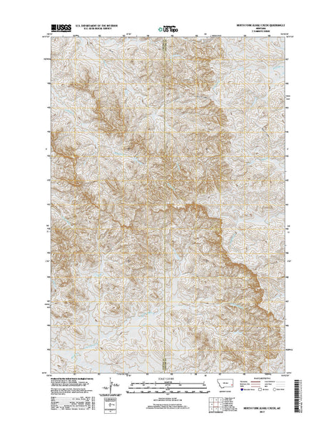 North Fork Alkali Creek, MT