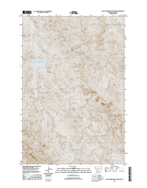 South Sandstone Reservoir, MT