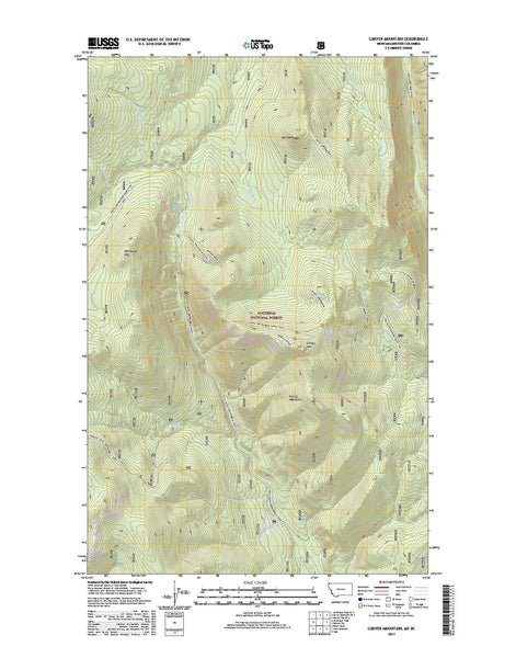 Garver Mountain, MT-BC