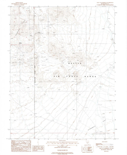 East of Goldfield, NV