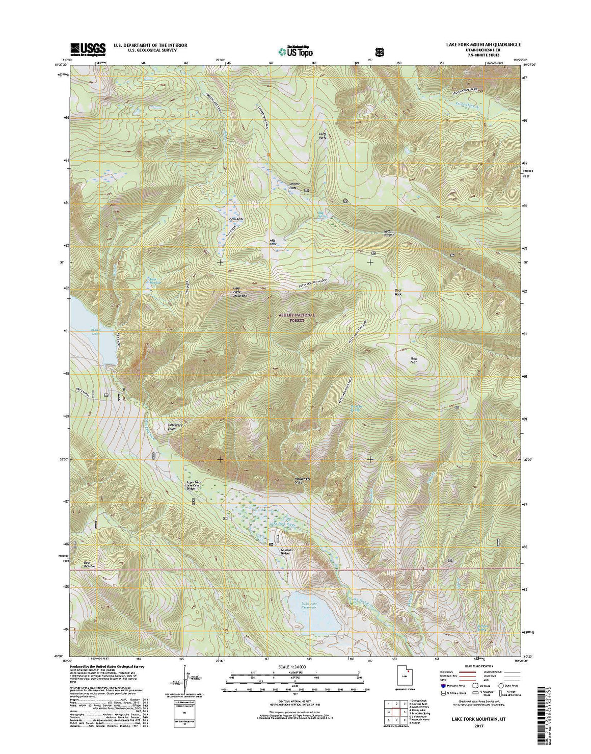 Lake Fork Mountain, UT