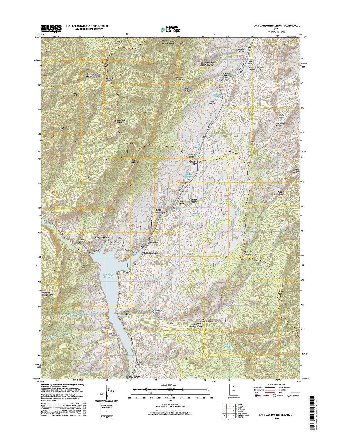 East Canyon Reservoir, UT