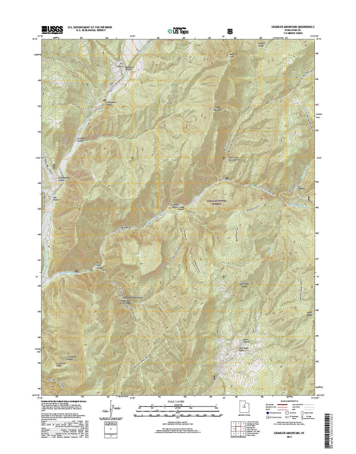 Granger Mountain, UT