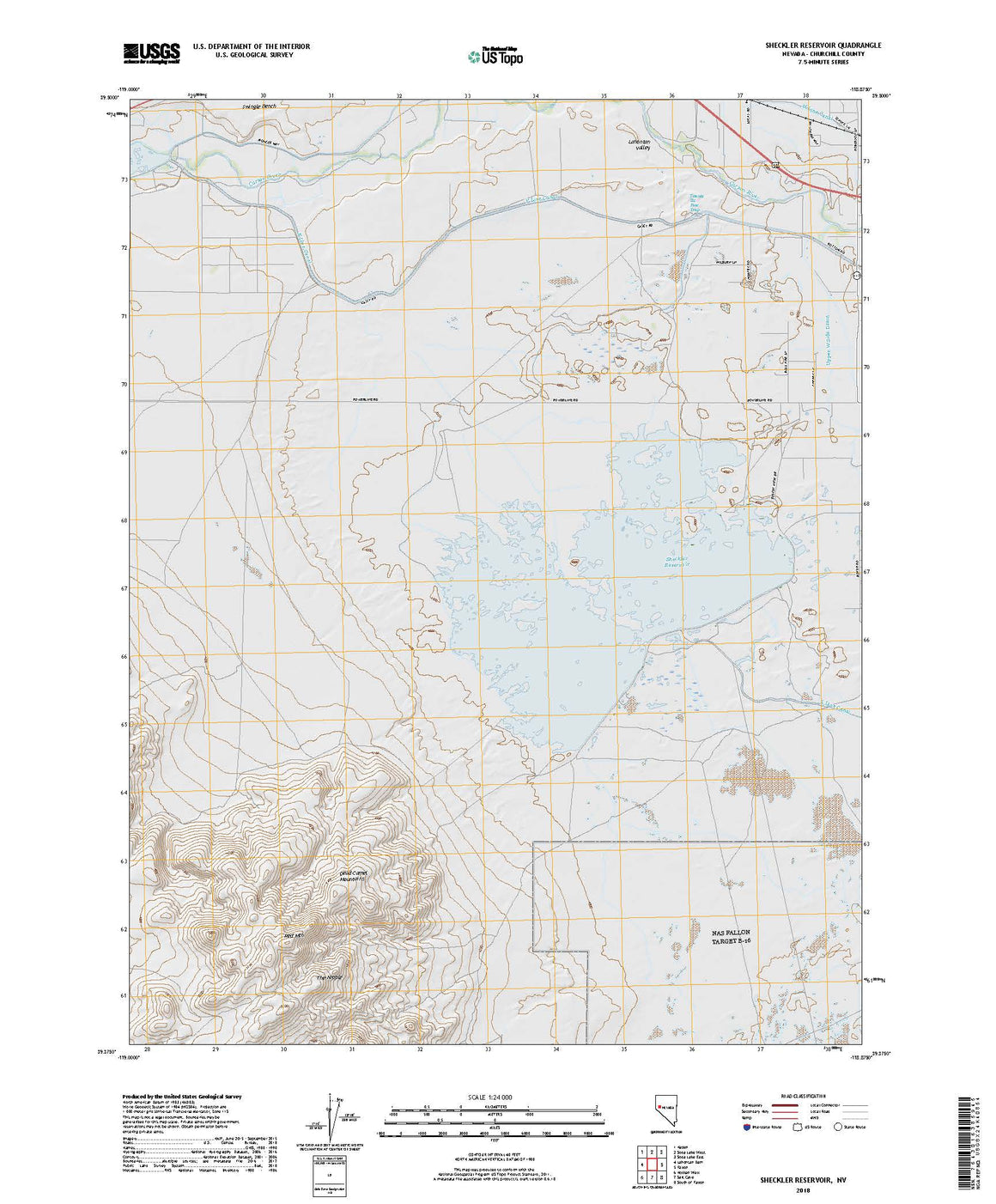 Sheckler Reservoir, NV