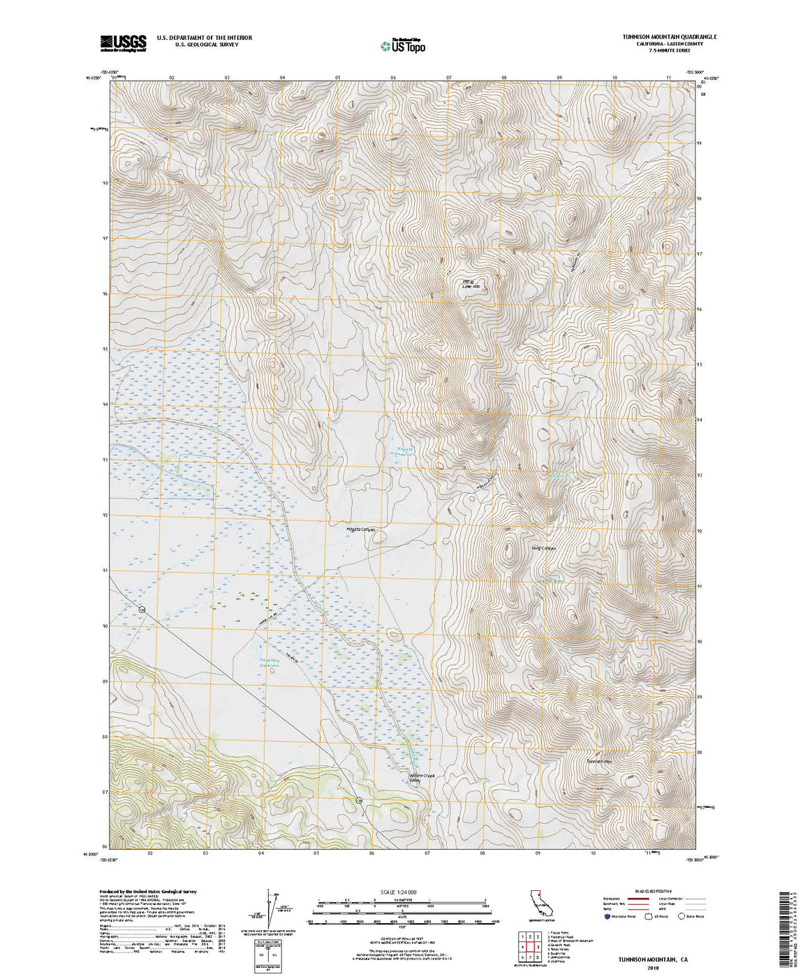 Tunnison Mountain, CA