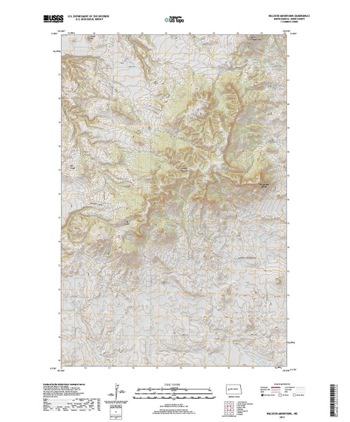 Killdeer Mountains, ND
