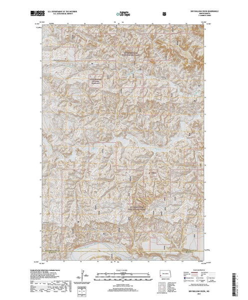 Dry Bullion Creek, ND