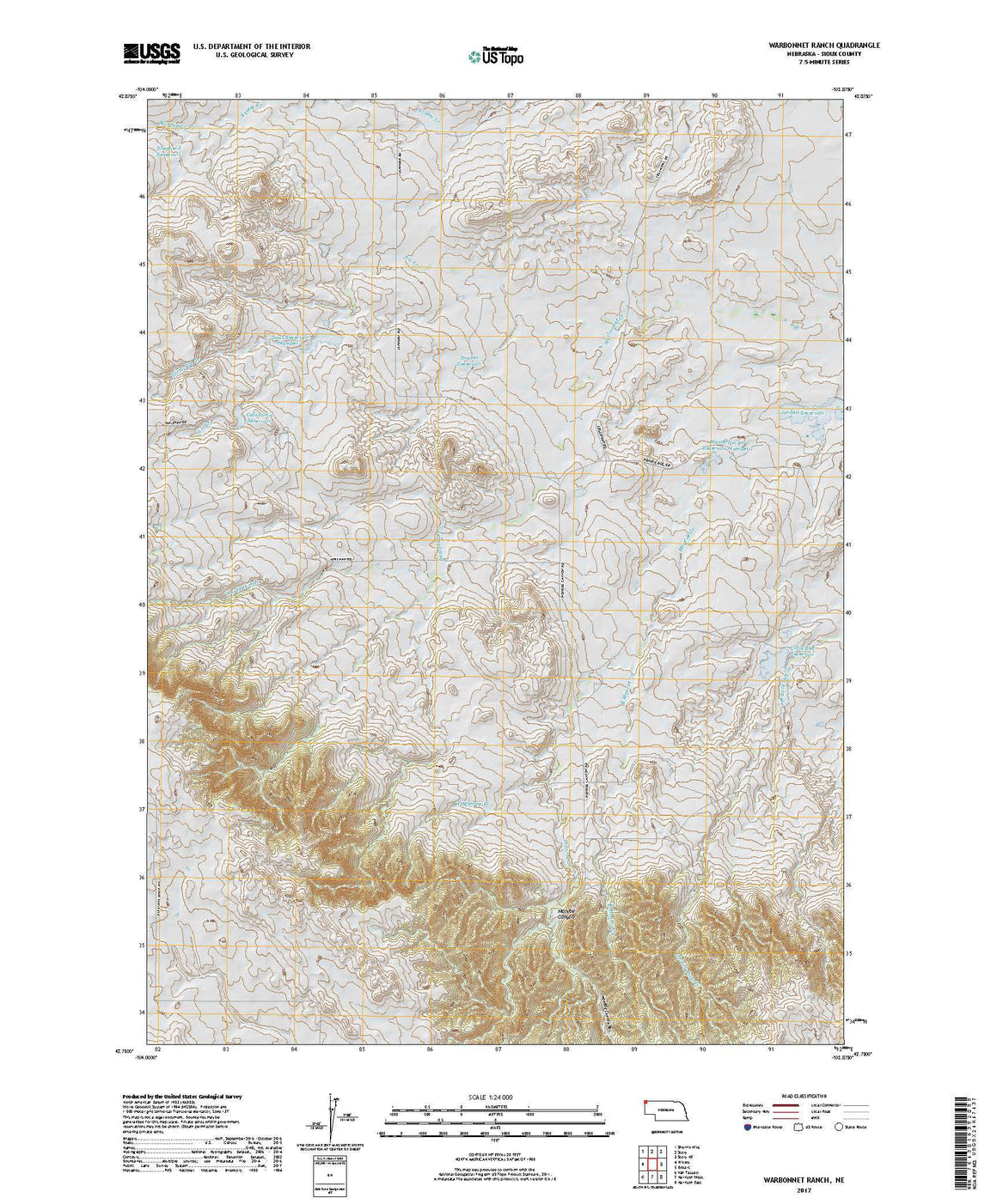 Warbonnet Ranch, NE