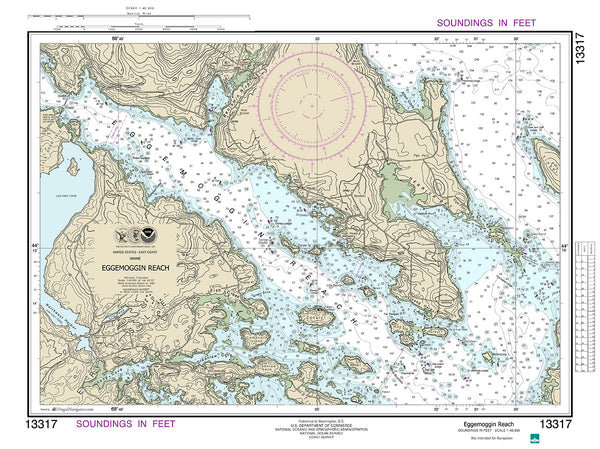 Eggemoggin Reach Chartlet